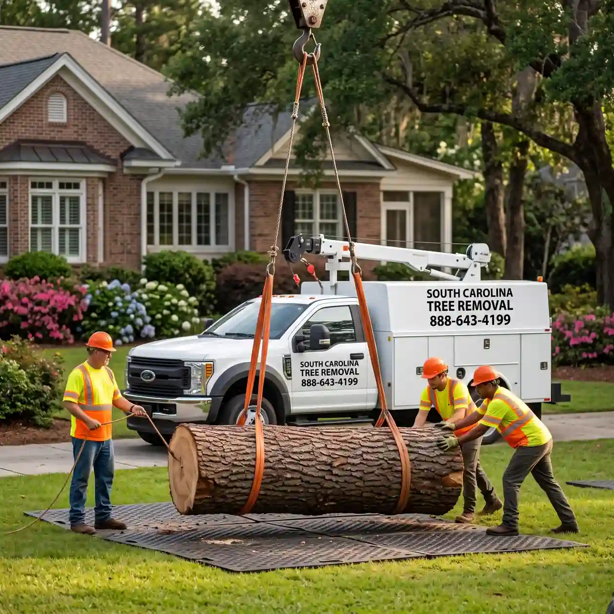 SC Tree Removal Team in Action