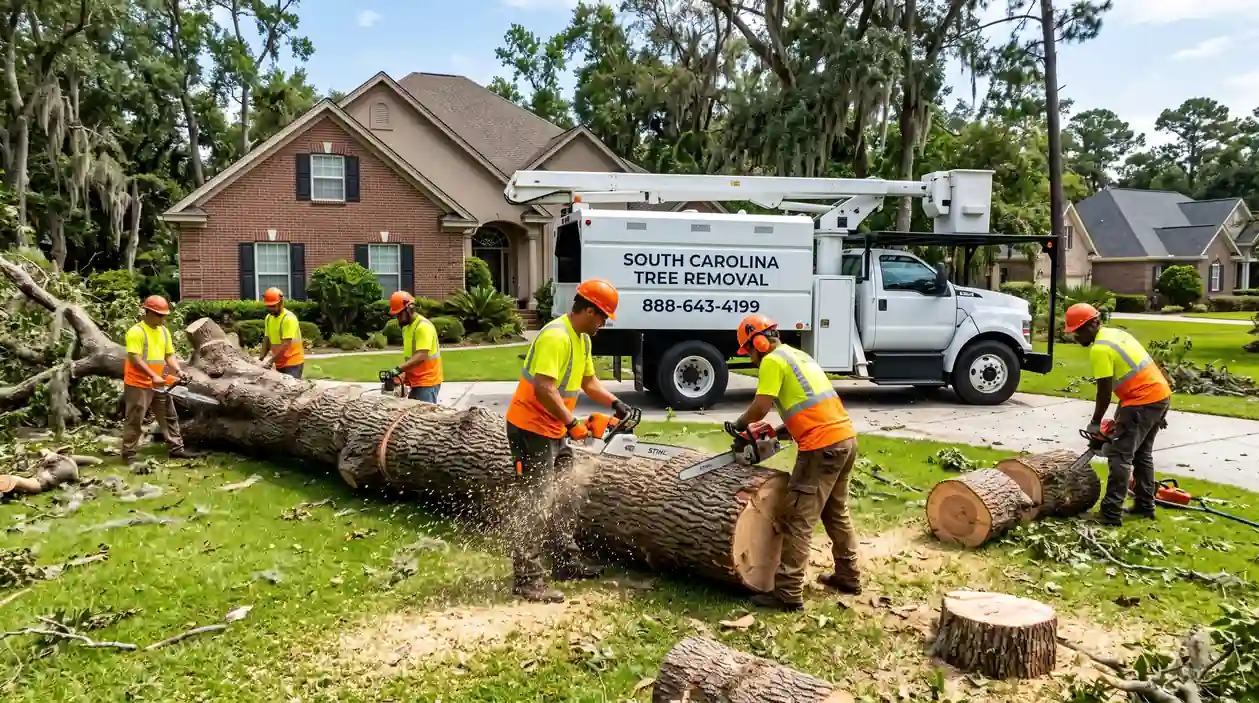 Fallen Tree Removal Process