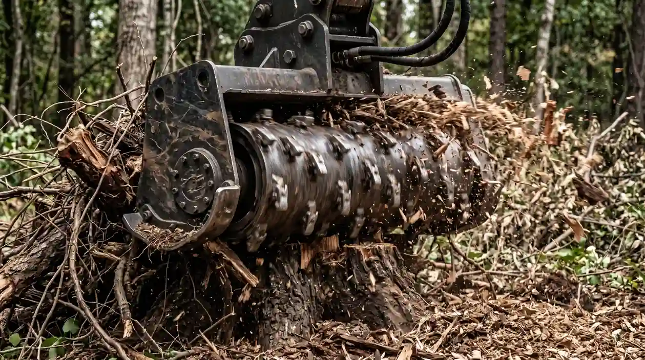Forestry Mulching Process